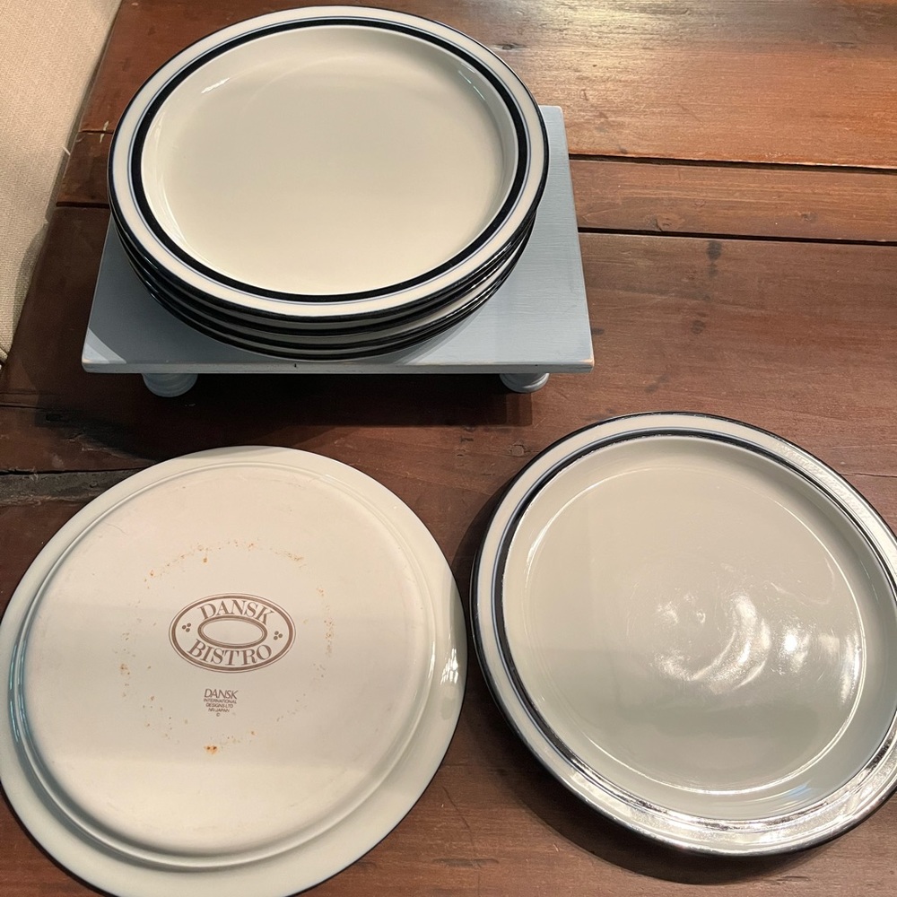 Dansk Bistro Christianshavn Blue Dinner Plate. Gently used, great condition.